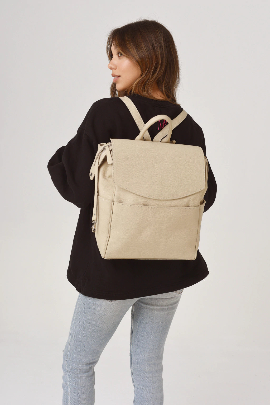 Sophie Backpack Chalk White