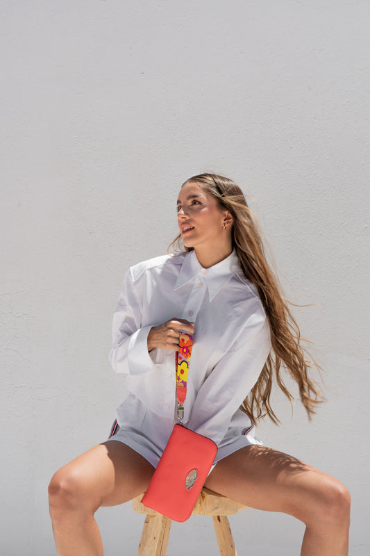 Bloom Large Wallet Orange